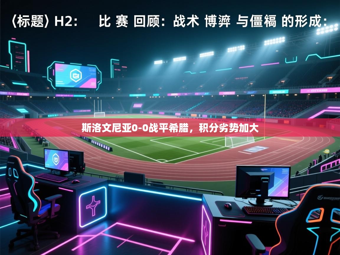 斯洛文尼亚0-0战平希腊，积分劣势加大