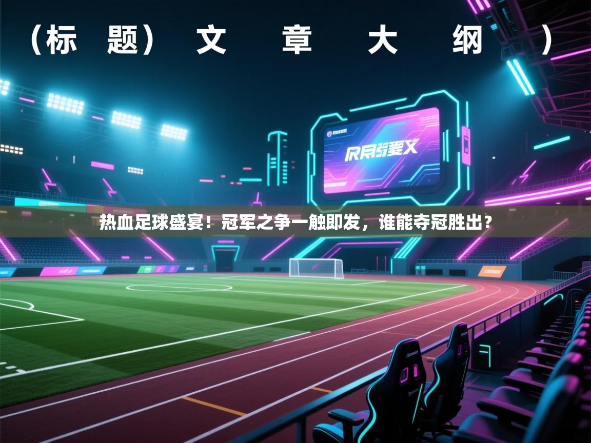 热血足球盛宴！冠军之争一触即发，谁能夺冠胜出？